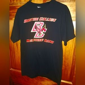 Boston College Marching Band Eagles Spirit T-Shirt Men's Medium Black